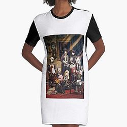The Eminence In Shadow Graphic T-Shirt Dress RB0104