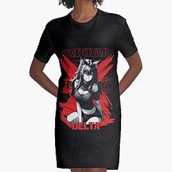 the eminence in shadow - delta - anime arth - undoing Graphic T-Shirt Dress RB0104