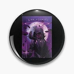 I AM ATOMIC Purple Theme - The Eminence in Shadow Cid Pin RB0104