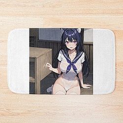 the eminence in shadow anime Sticker Bath Mat RB0104
