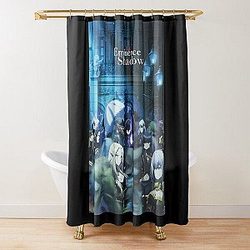 The Eminence in Shadow in Crowd Shower Curtain RB0104