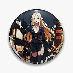 Alpha The Eminence In Shadow Anime Pin RB0104