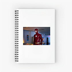 The Flash gains super-speed after an accident The Flash Notebook