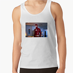The Flash gains super-speed after an accident The Flash Tank Tops