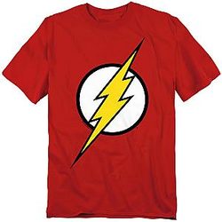 Classic Flash Lightning Bolt Logo T-Shirt & Stickers