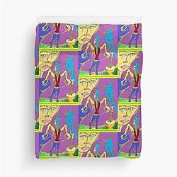 dance into the fray Duvet Cover