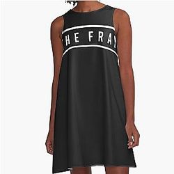 The fray A-Line Dress
