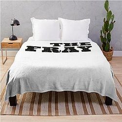 The Fray logos Throw Blanket