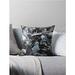 Into The Fray Throw Pillow