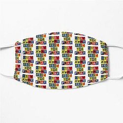 Stay Away From the Fray Graphic Flat Mask