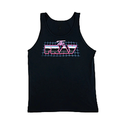 Synthwave Grid LA 1905 The Fray Tank Tops