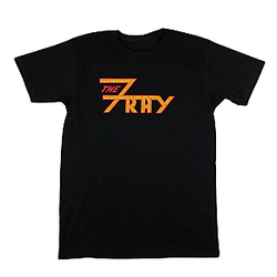 Red and Yellow Retro Line LA 1905 The Fray T-Shirts