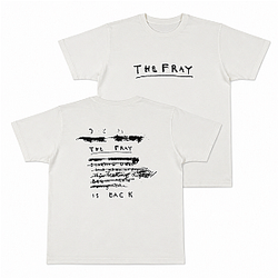 Handwritten Typography Tracklist LA 1905 The Fray T-Shirts