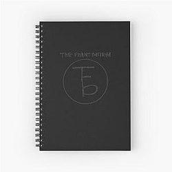 The Front Bottoms - Logo & Name Classic T-Shirt Spiral Notebook