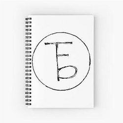 The Front Bottoms Logo Spiral Notebook