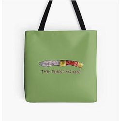 Front Bottoms Talon of the Hawk   All Over Print Tote Bag