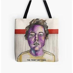 The Front Bottoms (Self-Titled)  All Over Print Tote Bag