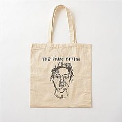 The Front Bottoms Face and Name   	 Cotton Tote Bag
