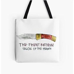 The Front Bottoms - Talon Of The Hawk All Over Print Tote Bag