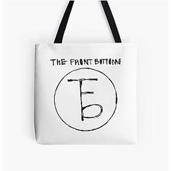 The Front Bottoms - Logo Name All Over Print Tote Bag