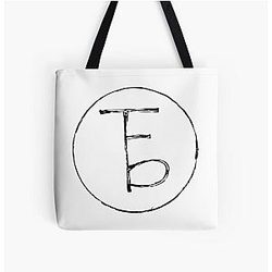 The Front Bottoms Logo All Over Print Tote Bag
