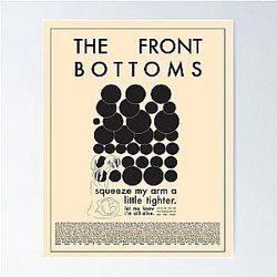 Pale Beneath The Tan (Squeeze) by The Front Bottoms Poster