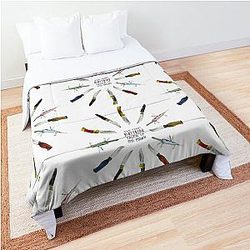 the front bottoms talon of the hawk Comforter