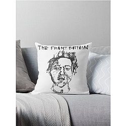 The Front Bottoms Face and Name Throw Pillow