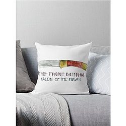 The Front Bottoms Talon Of The Hawk Album Cover Throw Pillow