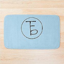 the front bottoms logo Essential T-Shirt Bath Mat
