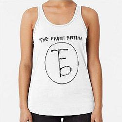 The Front Bottoms - Logo Name Racerback Tank Top
