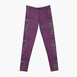 The Front Bottoms Face and Name   	 Leggings