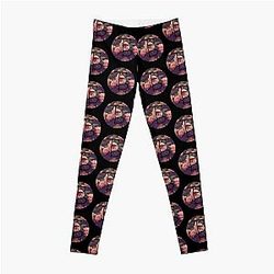 the front bottoms floral logo   Leggings