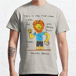 The Front Bottoms Twin Sized Mattress Lion Classic T-Shirt