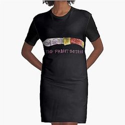 Fronts Bottoms Tee Talons Of The Hawks Graphic T-Shirt Dress