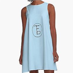 the front bottoms logo Essential T-Shirt A-Line Dress