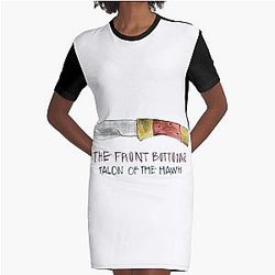 The Front Bottoms - Talon Of The Hawk Graphic T-Shirt Dress