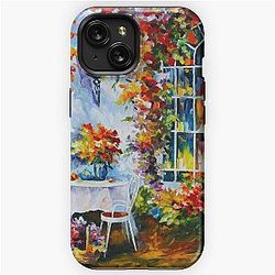 IN THE GARDEN - Leonid Afremov iPhone Tough Case