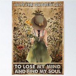 INTO THE GARDEN I GO Poster