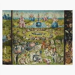 The Garden of Earthly Delights by Hieronymus Bosch (1480-1505) Jigsaw Puzzle