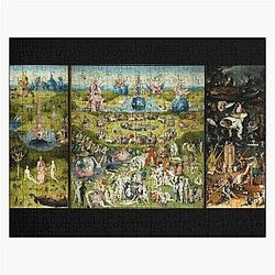 The Garden of Earthly Delights triptych by Hieronymus Bosch Jigsaw Puzzle