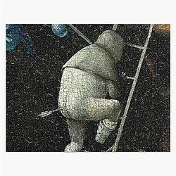 HD. Hell.Right Pannel (detail number 84 of 100 , from the Garden of Earthly Delights), by Hieronymus Bosch Jigsaw Puzzle