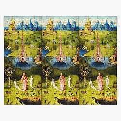 The Garden of Earthly Delights - Garden Earthly Delights by Hieronymus Bosch Jigsaw Puzzle