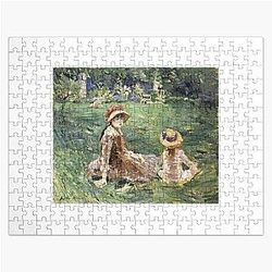 Berthe Morisot - In The Garden At Maurecourt Jigsaw Puzzle