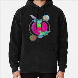 Little friends in the garden Pullover Hoodie