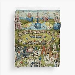  The Garden of Earthly Delights - Hieronymus Bosch Duvet Cover