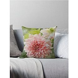 In the garden Throw Pillow