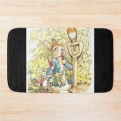 Peter Rabbit in the Garden - Beatrix Potter Bath Mat