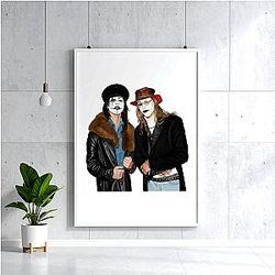 The Garden - Twin Brother Punk Duo The Garden Posters