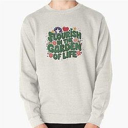 Flourish in the Garden of Life Pullover Sweatshirt